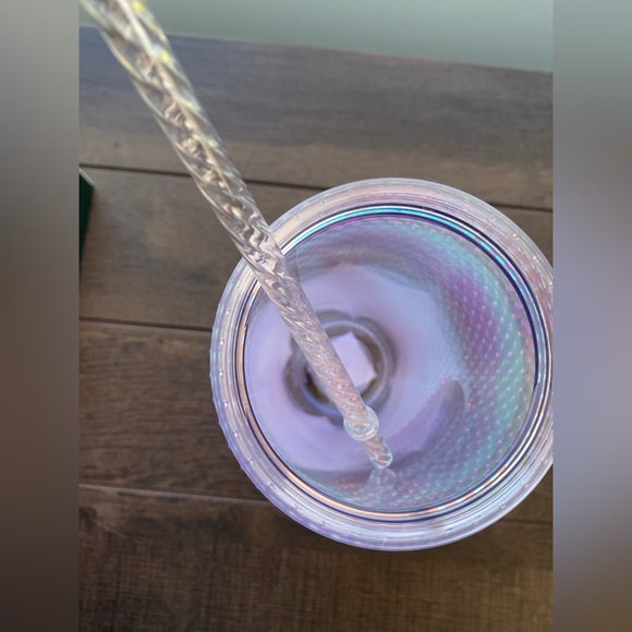 Unicorn Starbucks Iridescent Bling Studded Starbucks Venti Tumbler & Key Chain - Picture 5 of 13